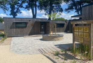 Un hameau paramédical réalisée grâce à nos studios modulaires en suisse