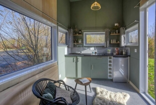 Cuisine de la tiny house la baroudeuse